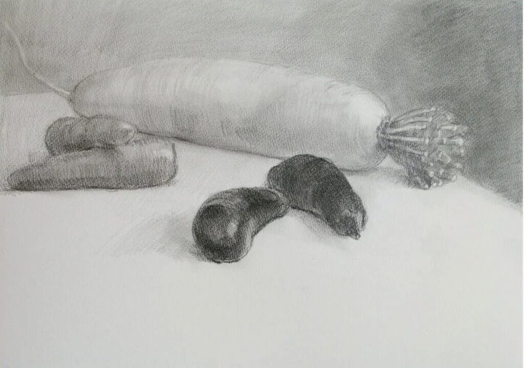 野菜を描こう