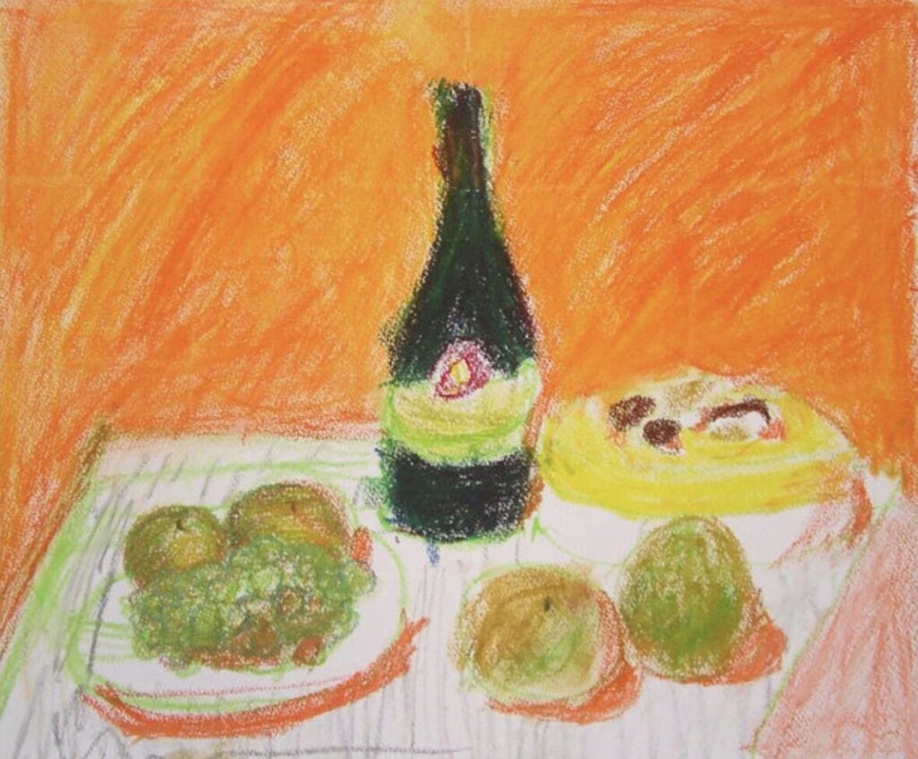 小学生の絵画レッスン　形の見方